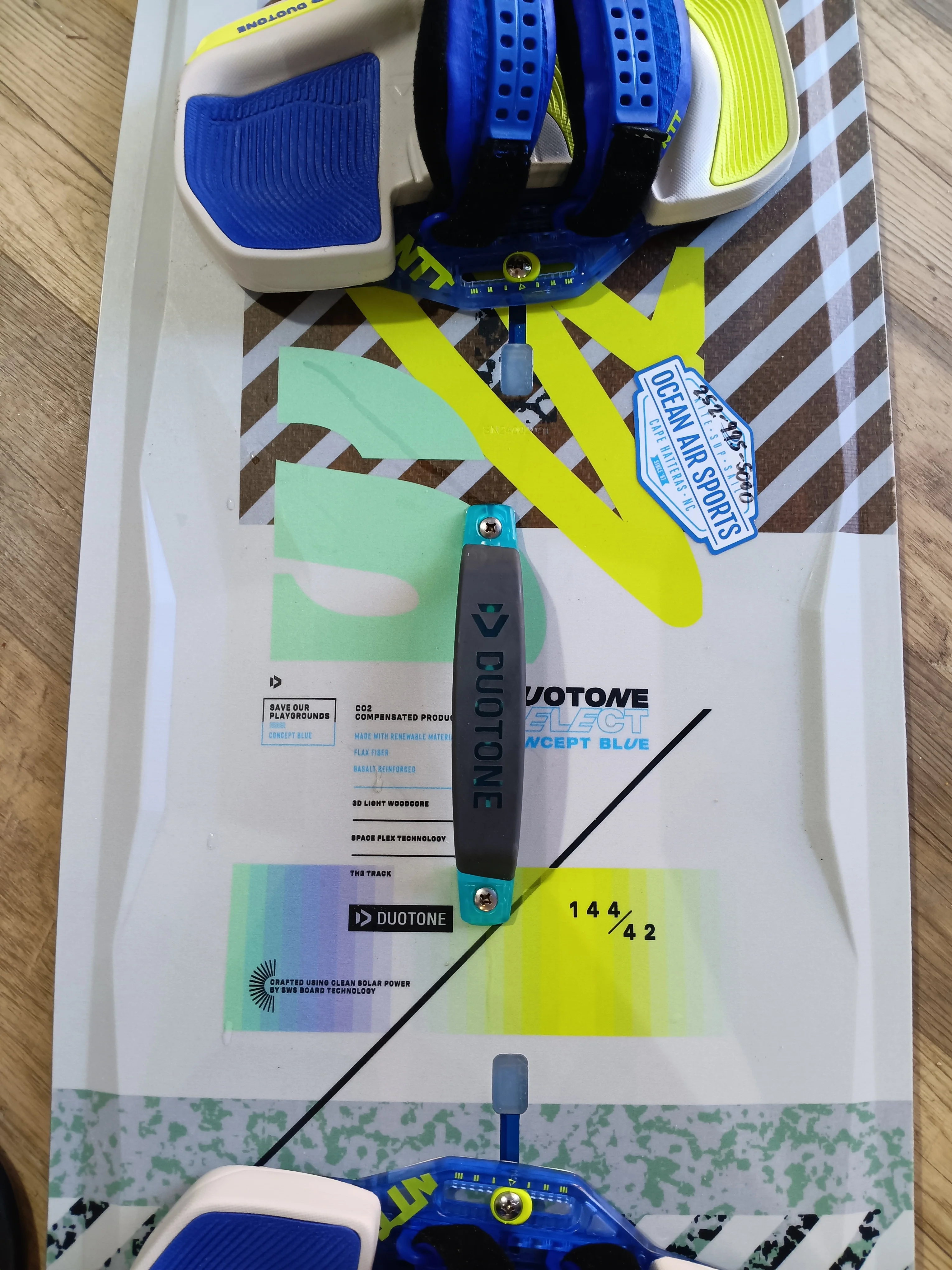 2024 Duotone Select Concept Blue w/ Bindings - 144 Demo - Image 3